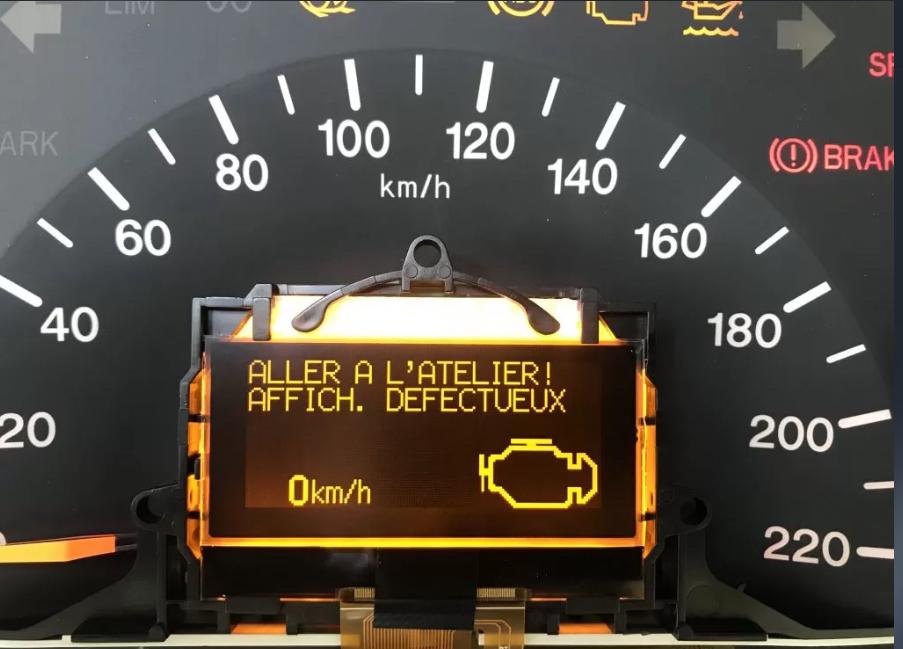 COMPTEUR MERCEDES VIANO VITO 639 reparation, Enlèvement ou Envoi