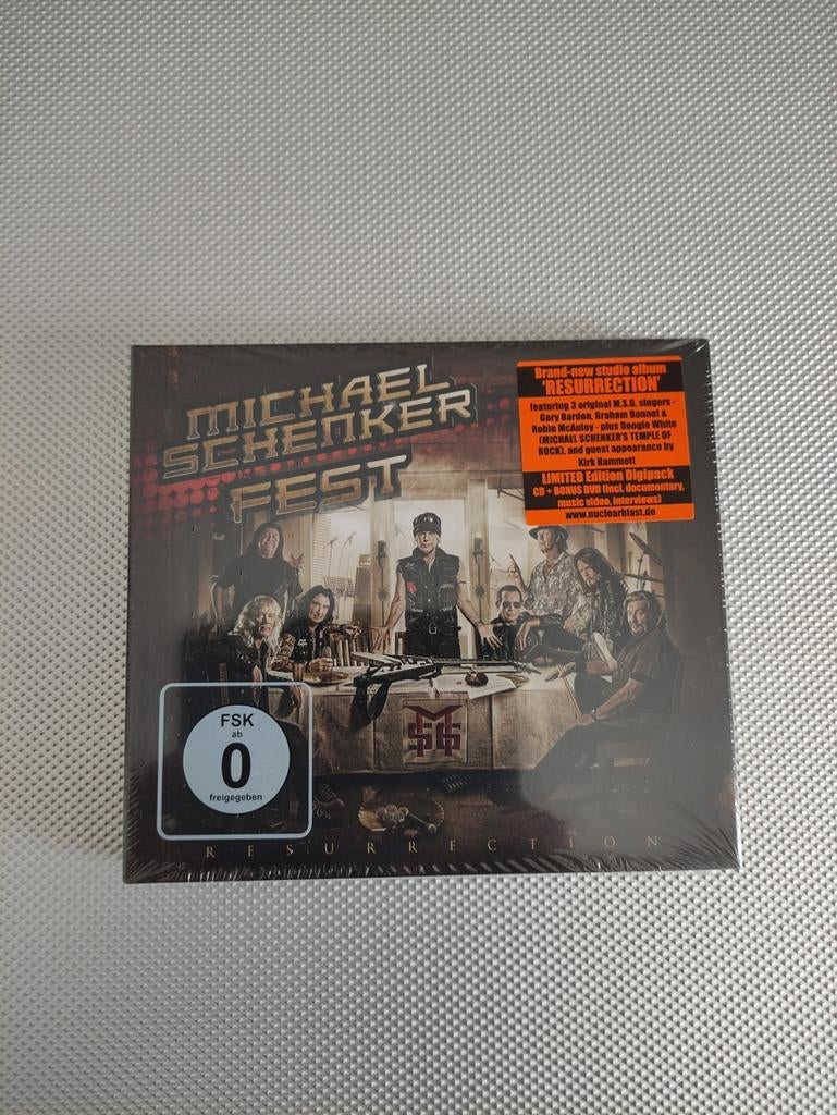 Michael Schenker Fest - Resurrection cd+ dvd, special ed., Ophalen of Verzenden, Nieuw in verpakking