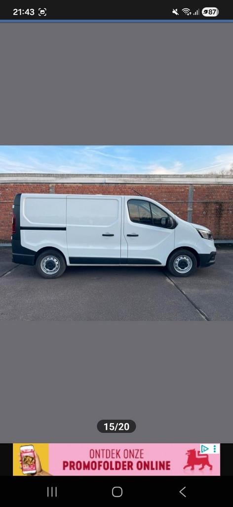 Gezocht lichte vracht camionette, Auto's, Automaat, Particulier, Te koop, Trafic