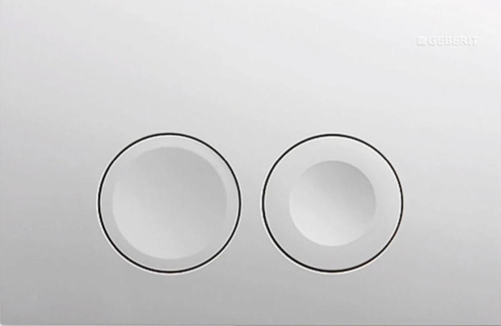 Geberit drukplaat, Doe-het-zelf en Bouw, Sanitair, Ophalen, Nieuw, Toilet