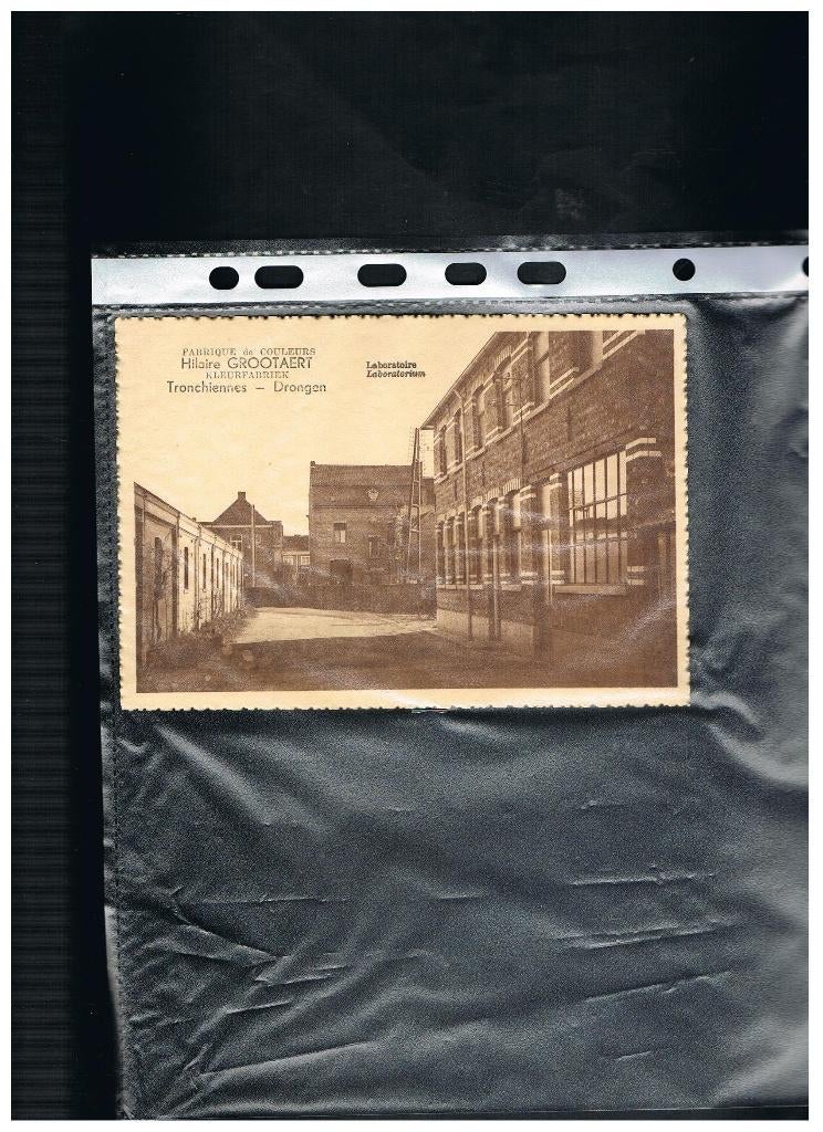 POSTKAART TRONCHIENNES/DRONGEN, Verzenden, Ongelopen, Oost-Vlaanderen