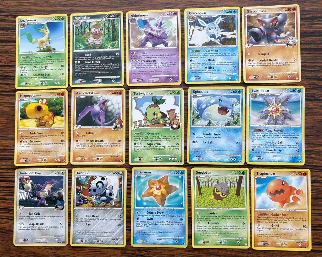 Platinum Rising Rivals, Enlèvement ou Envoi, Utilisé, Plusieurs cartes