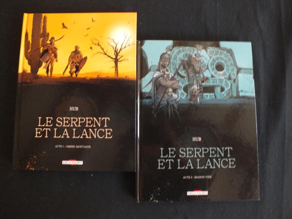 LE SERPENT & LA LANCE (1 ALBUM). EDITIONS DELCOURT, Série complète ou Série, Enlèvement ou Envoi, Neuf, HUB