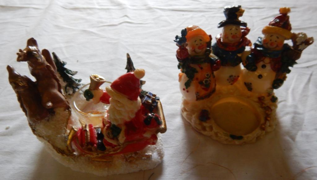 Lot de 2 postures de NOEL., Enlèvement ou Envoi, Comme neuf