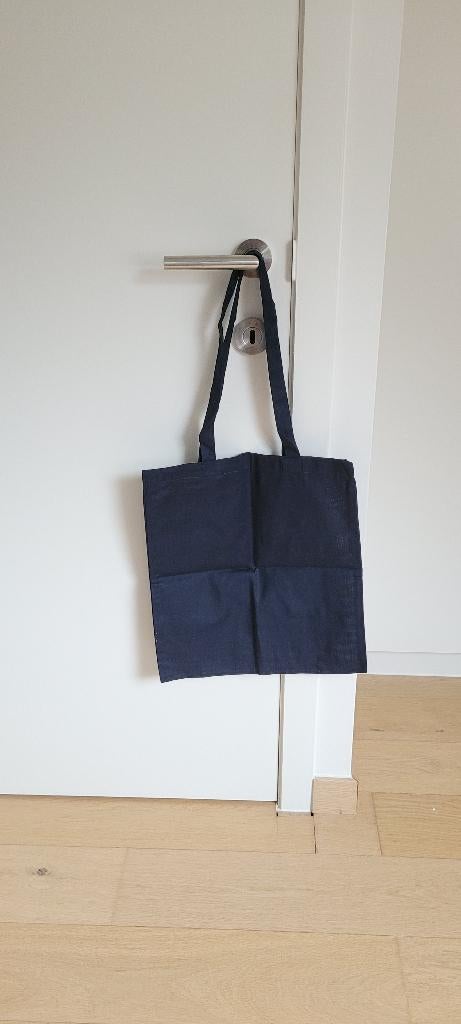 totebag donkerblauw, Bijoux, Sacs & Beauté, Sacs | Sacs Femme, Enlèvement ou Envoi, Neuf, Bleu, Shopper