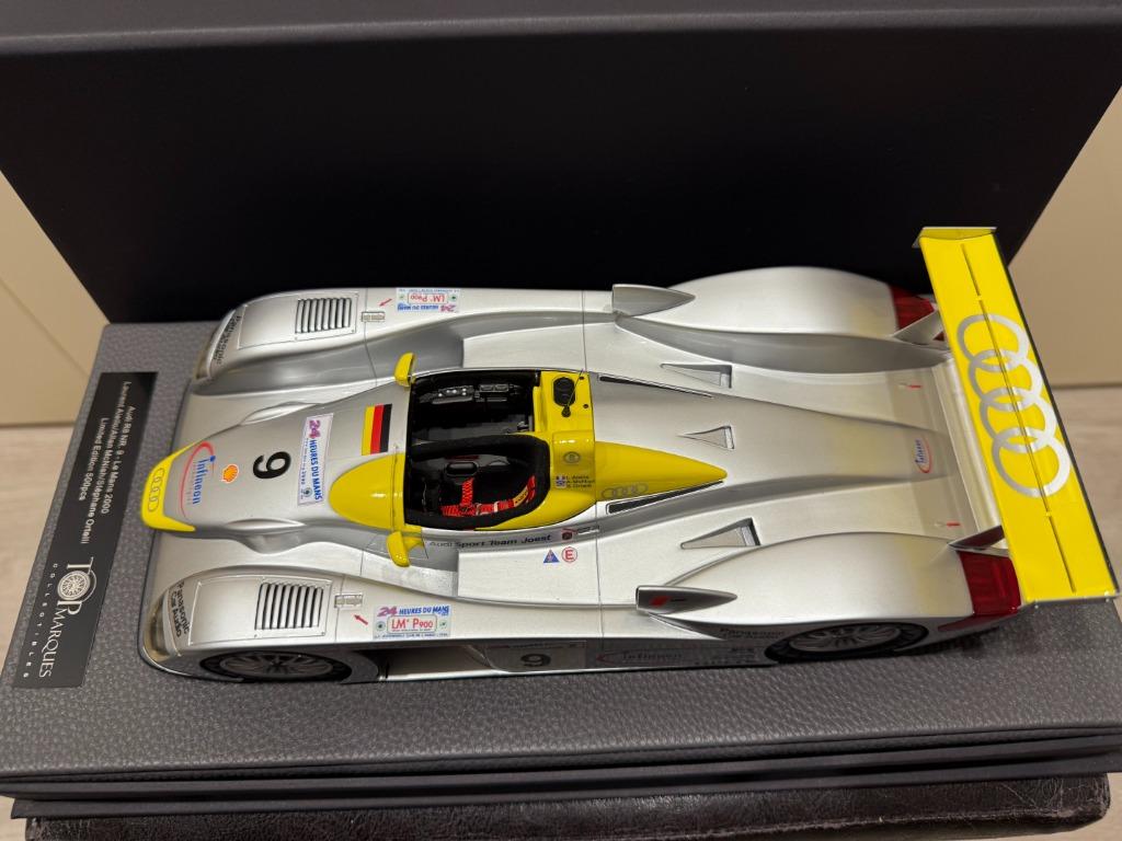 Top Marques – 1:18 Audi R8 Le Mans 2000, Hobby & Loisirs créatifs, Voitures miniatures | 1:18, Enlèvement, Neuf, Voiture