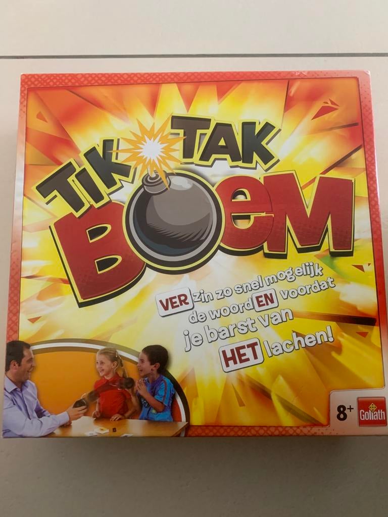 Tiktak boem, Vijf spelers of meer, Ophalen, Nieuw