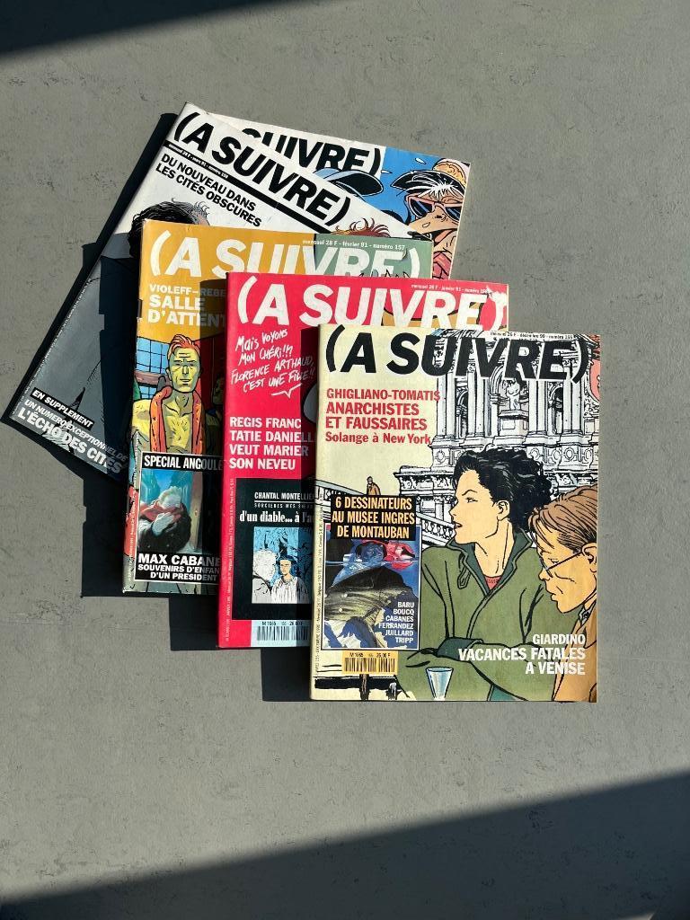 (À SUIVRE) - Revue BD, Complete serie of reeks, Ophalen, Gelezen, Divers auteurs