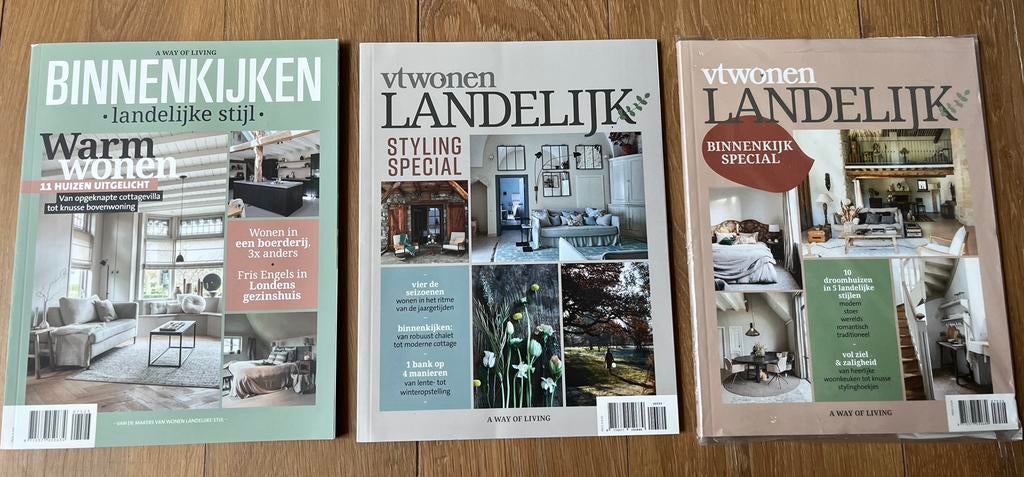 Wonen Landelijke Stijl Binnenkijken, Boeken, Nieuw, Ophalen of Verzenden, Wonen Landelijke Stijl, Interieur en Design
