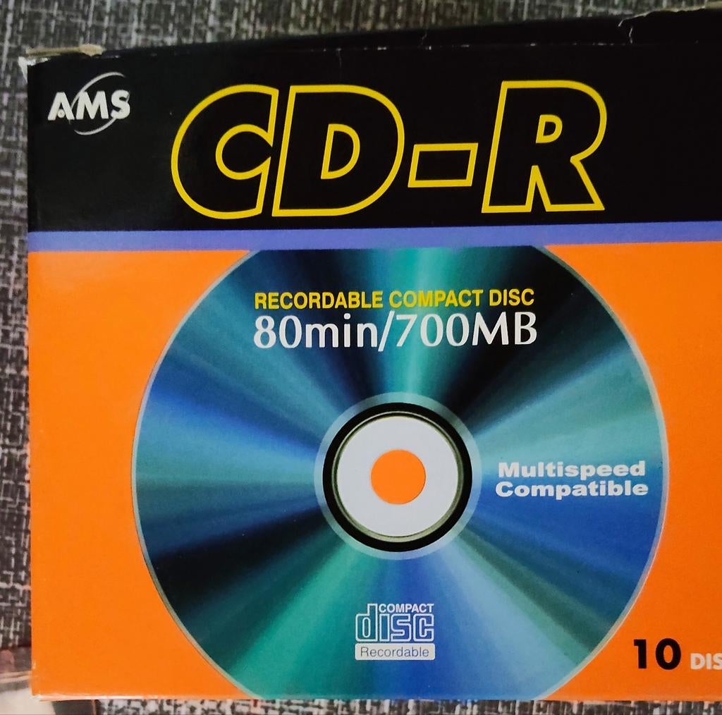 10 CD R 700MB, Enlèvement, Neuf