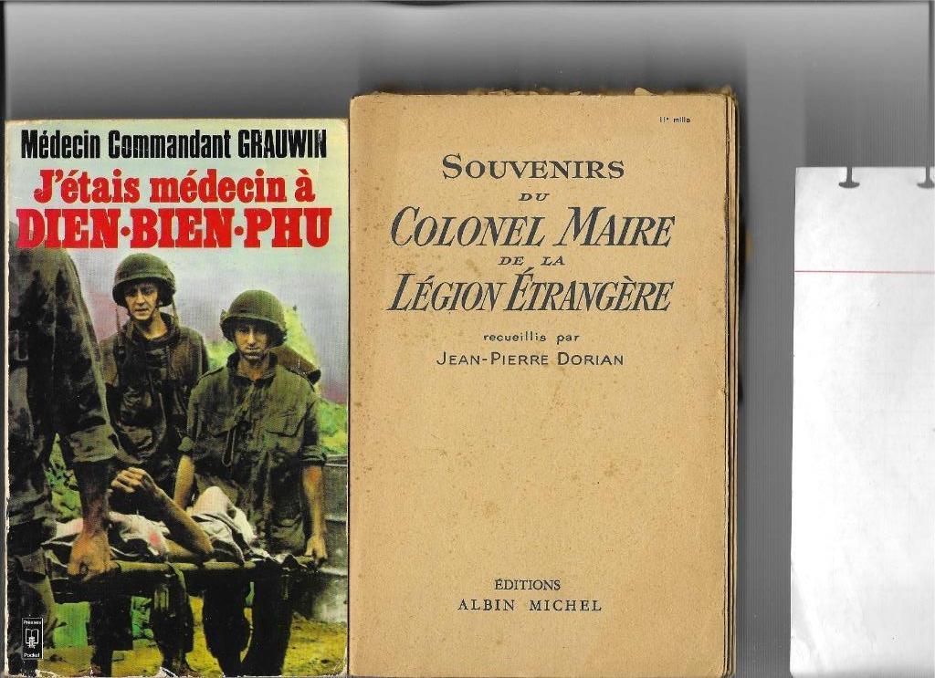 J'étais médecin à Dien - Bien - Phu, Boeken, Gelezen, Verzenden, Commandant Grauwin, 1945 tot heden