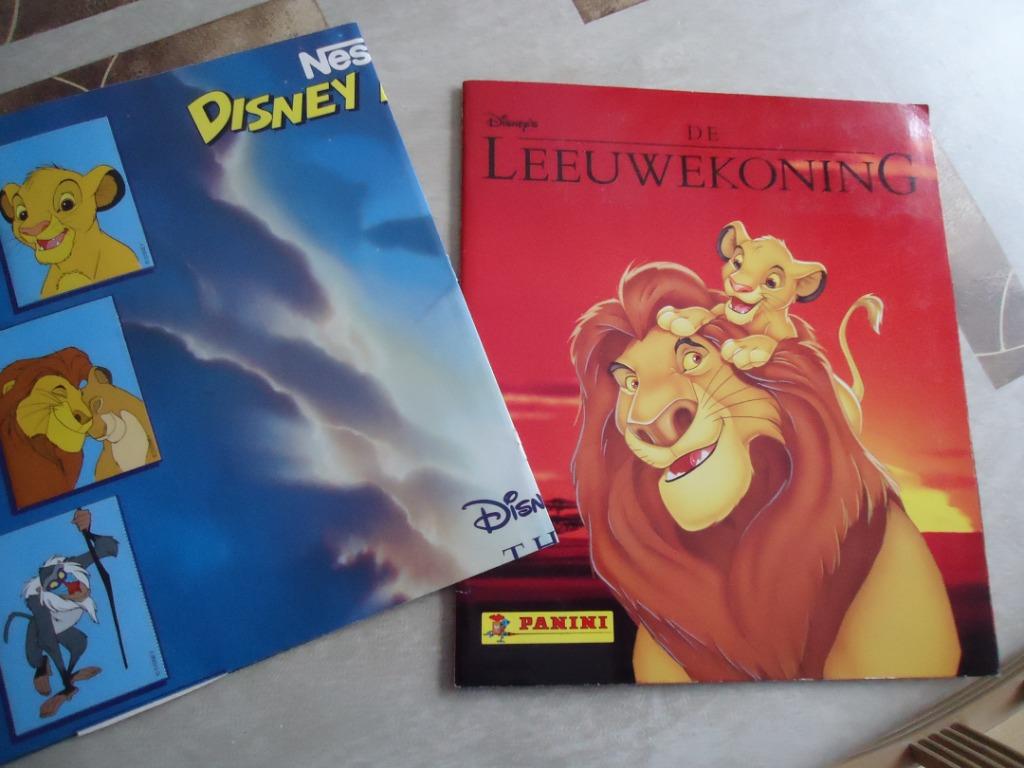 PANINI STICKER ALBUM DISNEY DE LEEUWENKONING Volledig, Ophalen of Verzenden, Zo goed als nieuw, Sticker