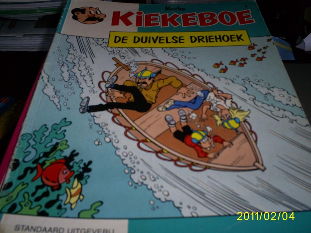 Kiekeboe kleine cover strips deel 1, Boeken, Meerdere stripboeken, Ophalen of Verzenden, Gelezen, Merho