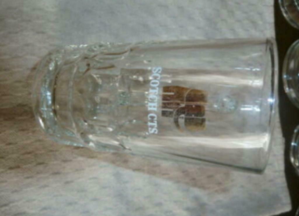 #F bier glas / pul SCOTCH CTS Brouwerij Wielemans - Brussel, Verzamelen, Ophalen of Verzenden, Gebruikt, Bierglas