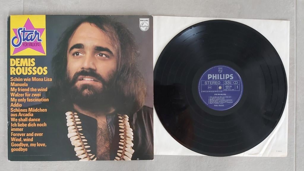 Demis Roussos  - star for millions, Enlèvement ou Envoi, Comme neuf, 12 pouces