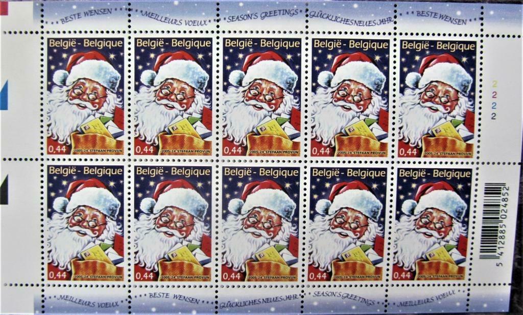 POSTZEGELS BELGIË- KERSTMAN **  VOLLEDIG VEL NR. 3467, Enlèvement ou Envoi, Non oblitéré, Autres thèmes