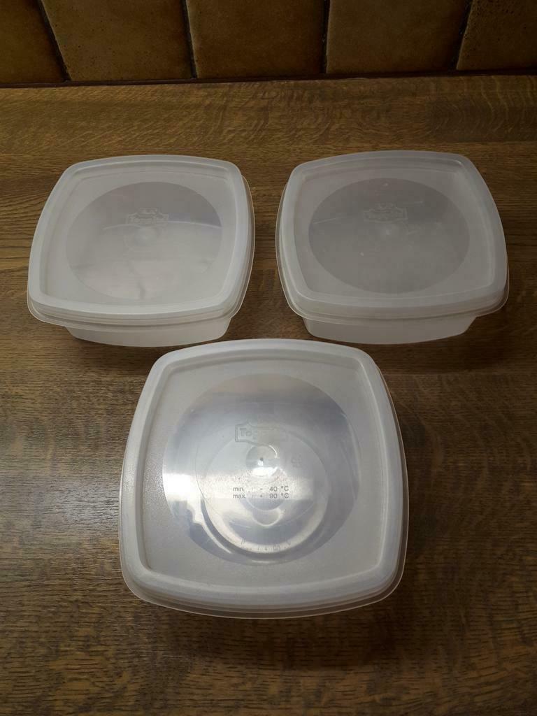 3 kleine bewaardozen Melitta Toppits, Enlèvement ou Envoi, Comme neuf