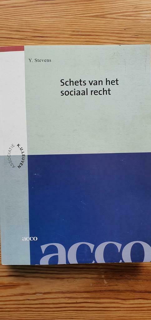 Schets Sociaal Recht, Boeken, Ophalen of Verzenden, Zo goed als nieuw