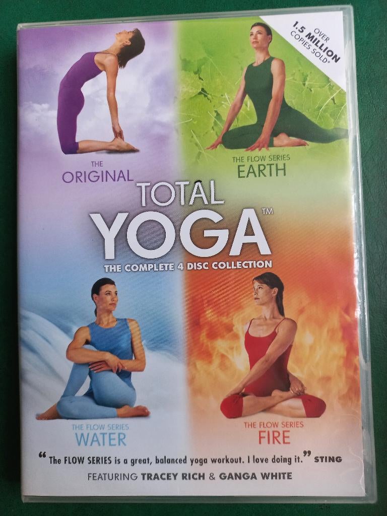 Total Yoga (4 disques), CD & DVD, DVD | Sport & Fitness, Enlèvement ou Envoi, Tous les âges, Coffret, Comme neuf