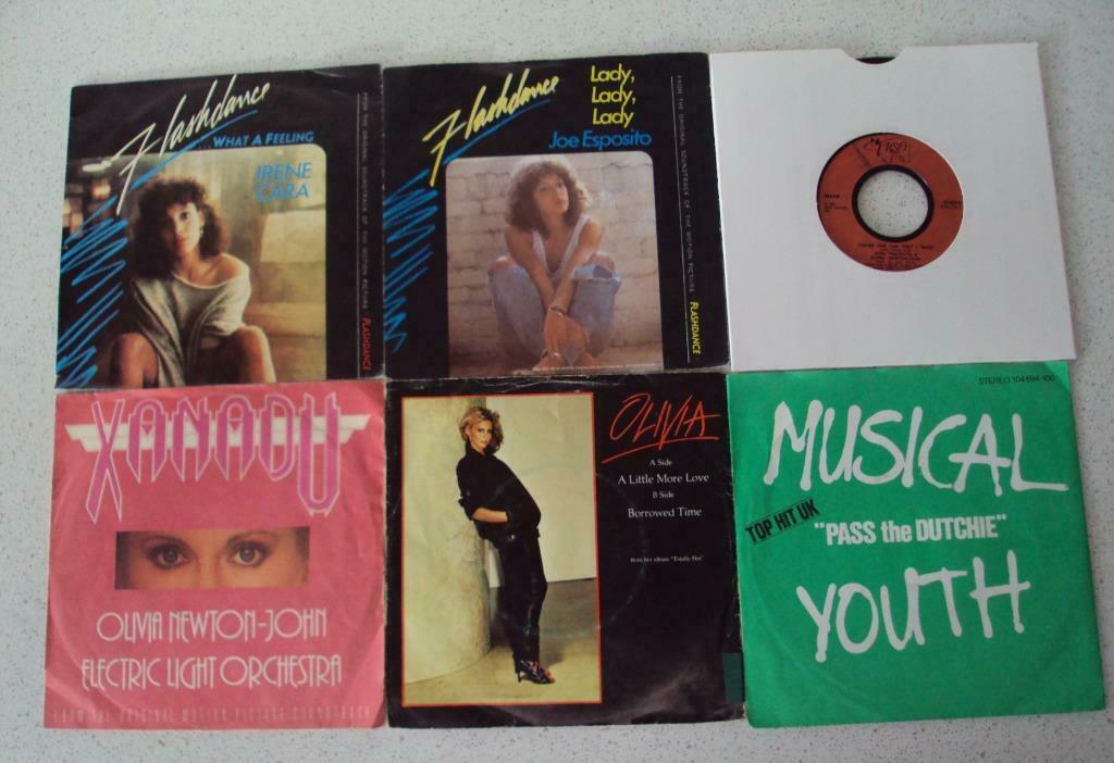 Part 75 - 6 Singles van Irene Cara, Joe Esposito,, Ophalen of Verzenden, Gebruikt, Pop
