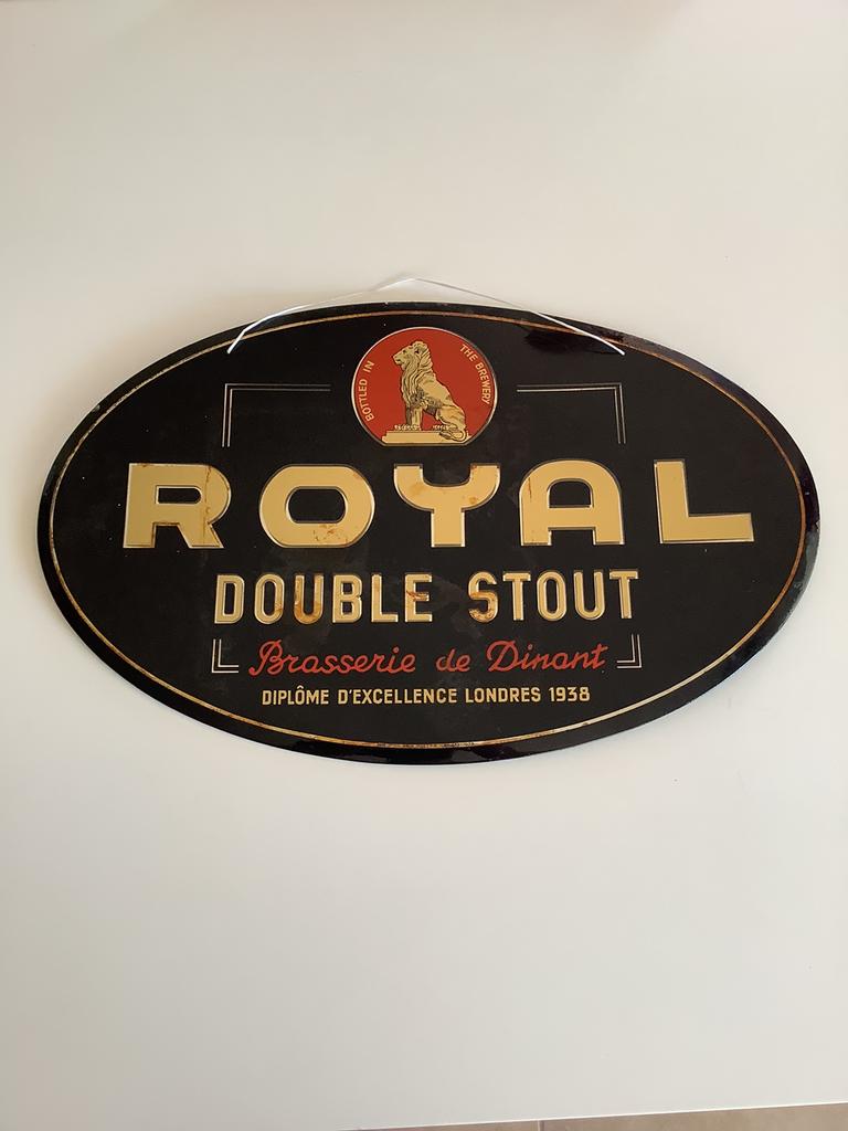 Glaçoide 1939 Brasserie de Dinant Royal Double Stout, Verzamelen, Gebruikt
