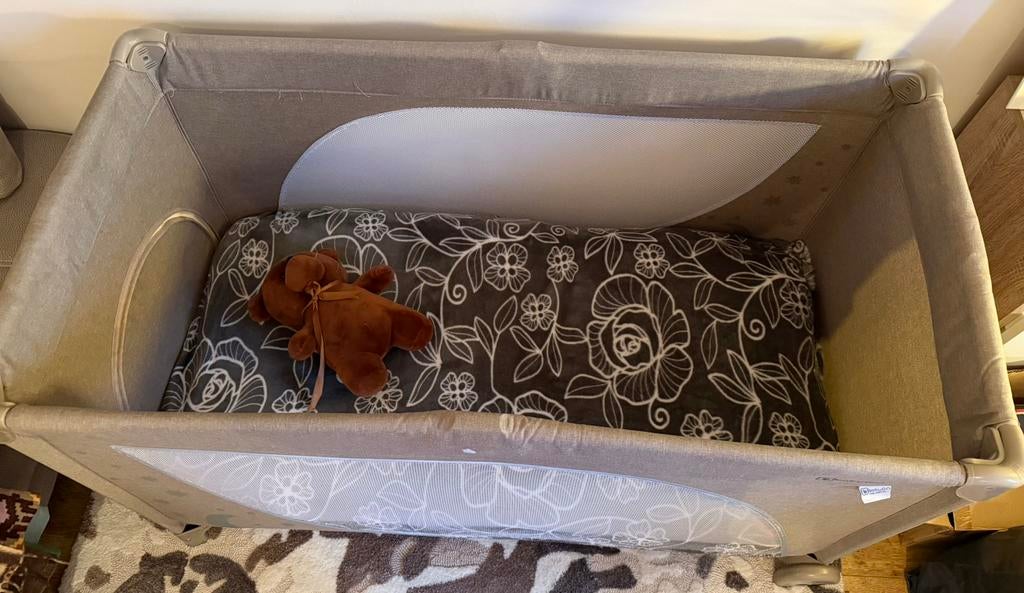 Lit de voyage por bebe, Enfants & Bébés, Enlèvement ou Envoi, Comme neuf, Matelas
