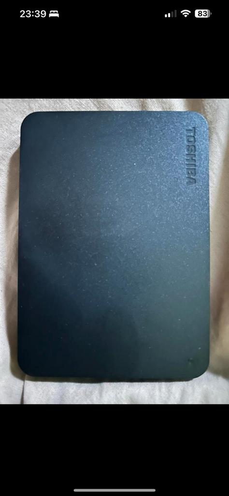 Toshiba disque dur Ext. 1To, Informatique & Logiciels, Disques durs, Comme neuf, Externe