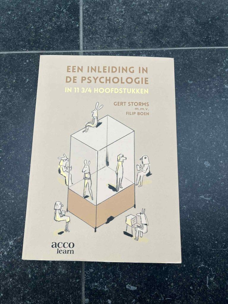 een inleiding in de psychologie in 11 3/4 hoofdstukken, Enlèvement ou Envoi, Neuf, Psychologie clinique, Acco