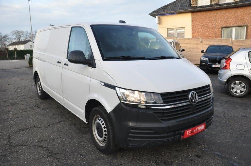 VW Transporter T6.1 Lange uitvoering 2020, Auto's, Voorwielaandrijving, Stof, Euro 6, 4 cilinders