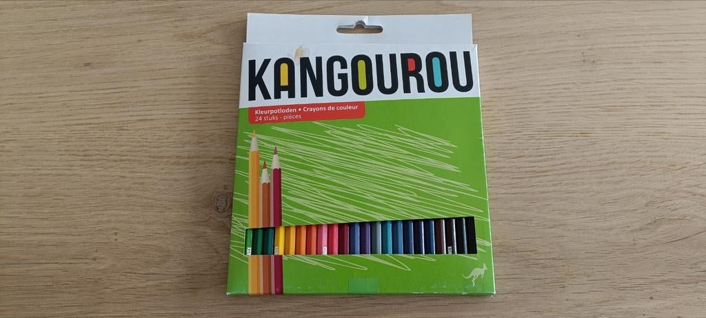 Kangourou 24 kleurpotloden, Enlèvement ou Envoi, Comme neuf