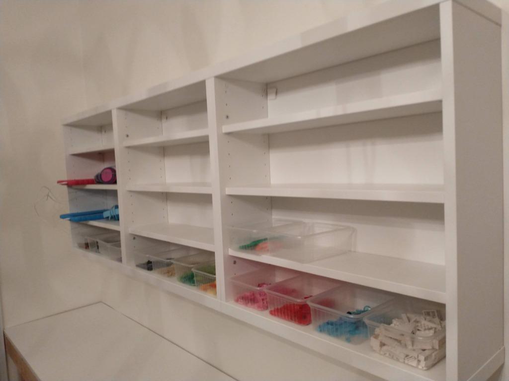 Witte wandkastjes - BestA - Ikea, Enlèvement, Utilisé