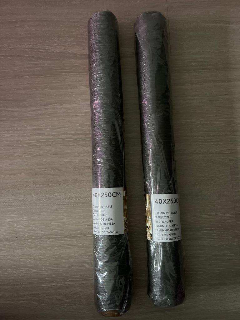 2 tafellopers 40 x 250 cm, Ophalen of Verzenden, Nieuw, Rechthoek