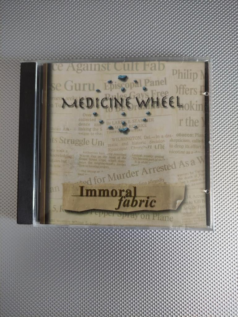 Medicine Wheel - Immortal fabric , melodic rock cd, Ophalen of Verzenden, Zo goed als nieuw