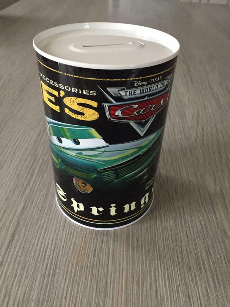 Spaarpot Cars, Ophalen of Verzenden, Nieuw, Metaal of Blik, Strip- of Tekenfilmfiguur