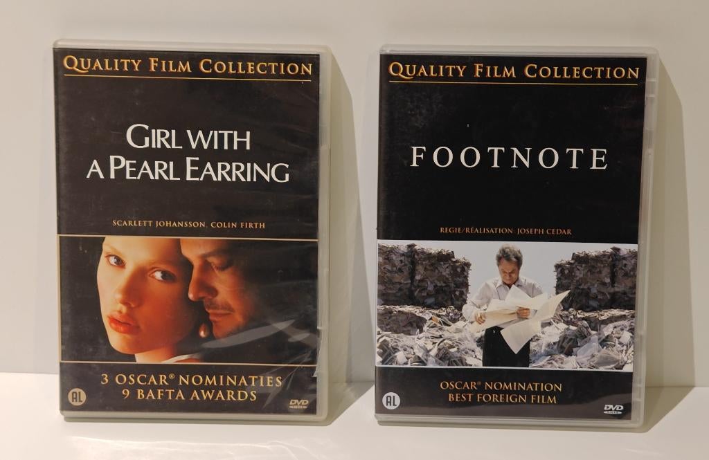 Girl with a Pearl Earring + Footnote 2 DVD Quality Film, Alle leeftijden, Ophalen of Verzenden, Zo goed als nieuw, Overige gebieden