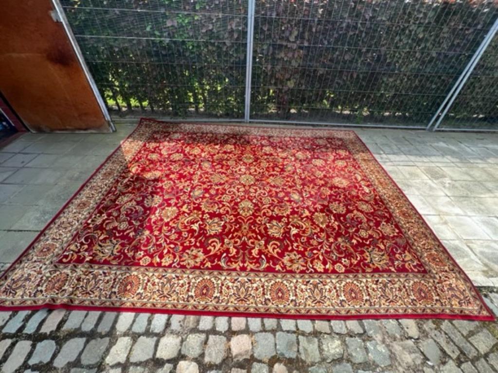 Tapijt in zuivere wol , groot, Ophalen, 200 cm of meer, Zo goed als nieuw, 200 cm of meer