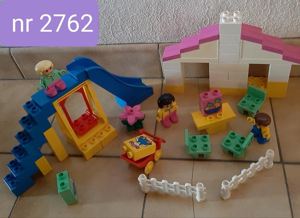 Lego duplo: Playground set nr 2762, Ophalen of Verzenden, Zo goed als nieuw, Duplo