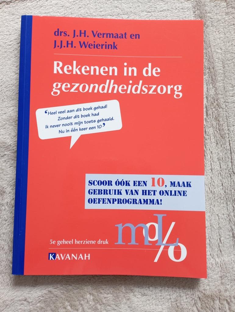 Rekenen in de gezondheidszorg, Boeken, Ophalen, Zo goed als nieuw