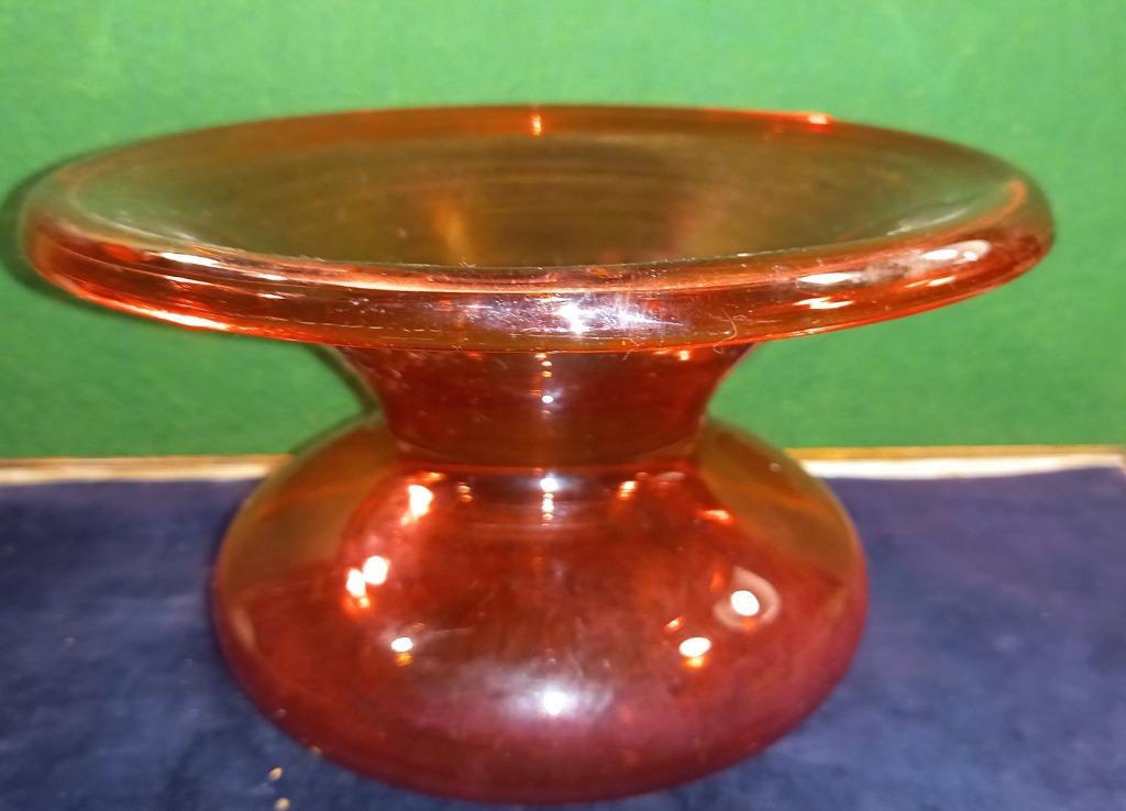 RODE DECO VAAS/RODE VOET, Ophalen of Verzenden