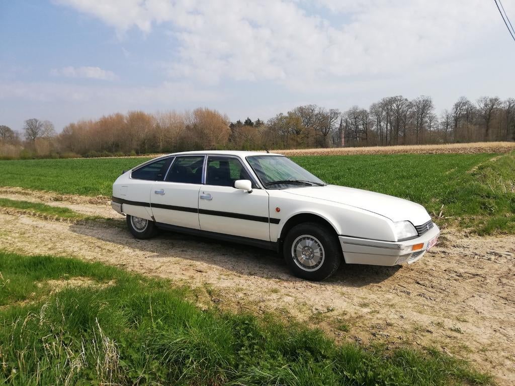 Citroen Cx 25 GTi automaat voor opmaak., Auto's, 4 deurs, Citroën, Wit, Berline