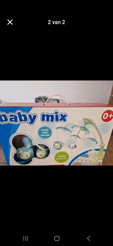Muziekmobiel park, Kinderen en Baby's, Ophalen, Nieuw