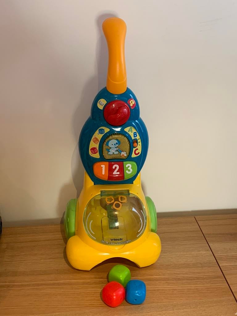 Vtech tel en leer stofzuiger, Kinderen en Baby's, Ophalen, Gebruikt