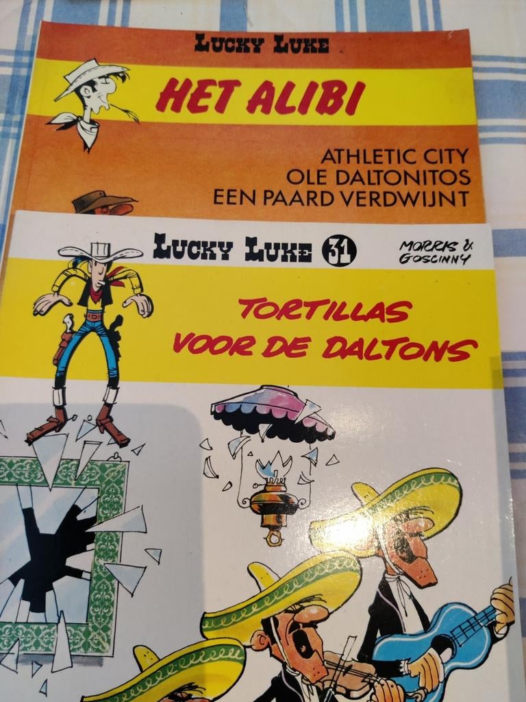 2 strips Lucky Luke / 1 euro per stuk, Boeken, Stripverhalen, Ophalen, Gelezen