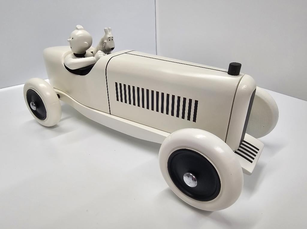 Amilcar Noir et Blanc Tintin Aroutcheff   2.500 €, Verzamelen, Beelden en Beeldjes, Nieuw, Ophalen