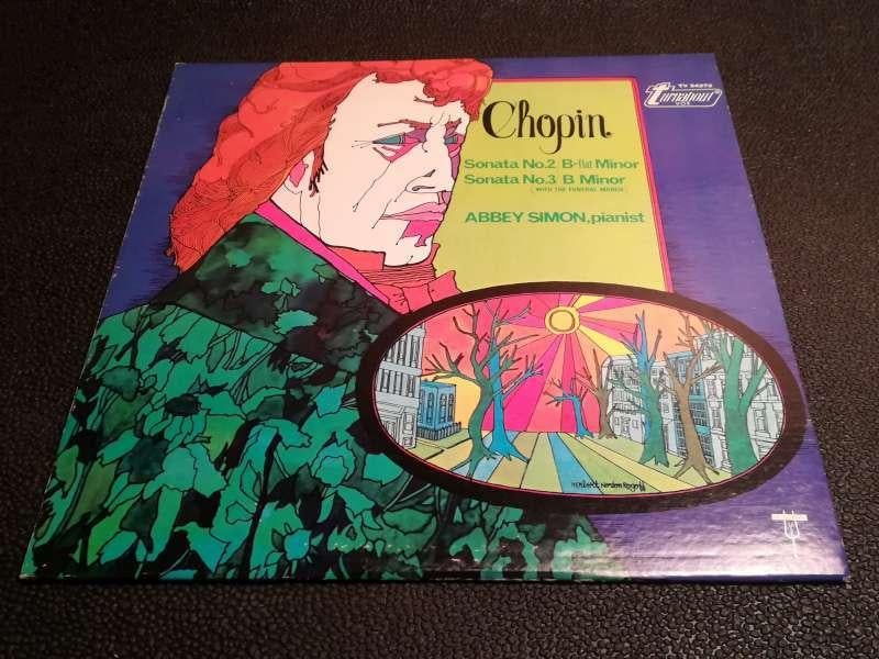 Elpee vinyl Chopin / Abbey Simon, CD & DVD, Vinyles | Classique, Comme neuf, 12 pouces, Enlèvement ou Envoi