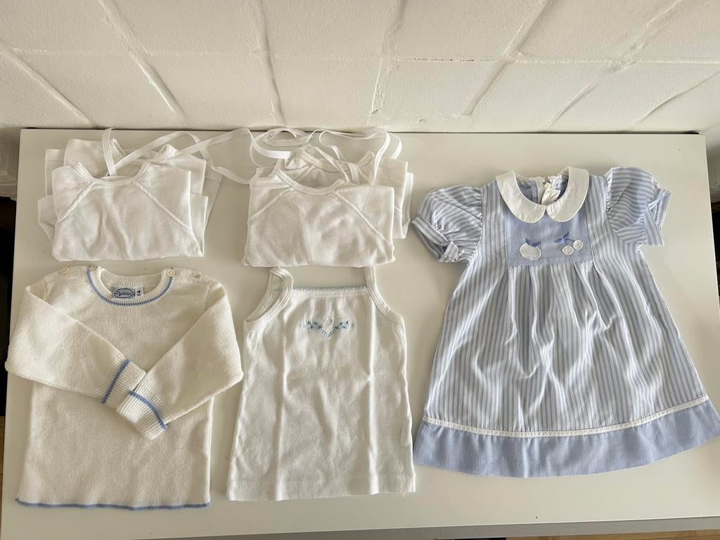 Lot meisjes babykleertjes vintage, Ophalen of Verzenden, Gebruikt