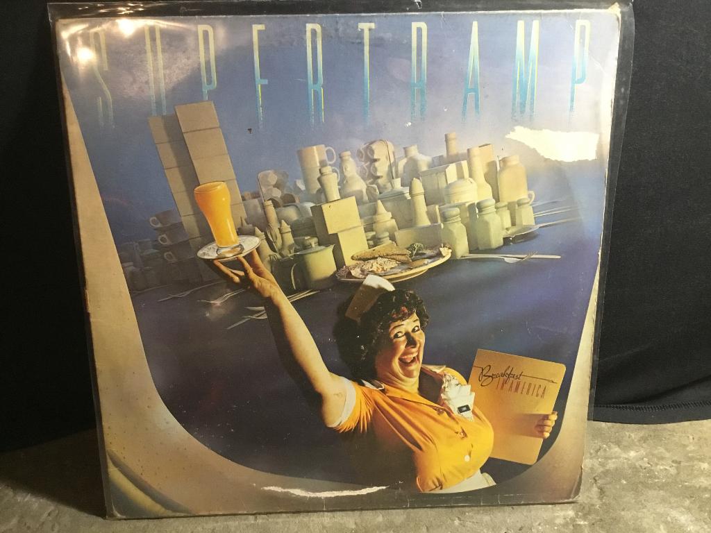 Vinyl lp Supertramp breakfast in America, Ophalen of Verzenden, Gebruikt