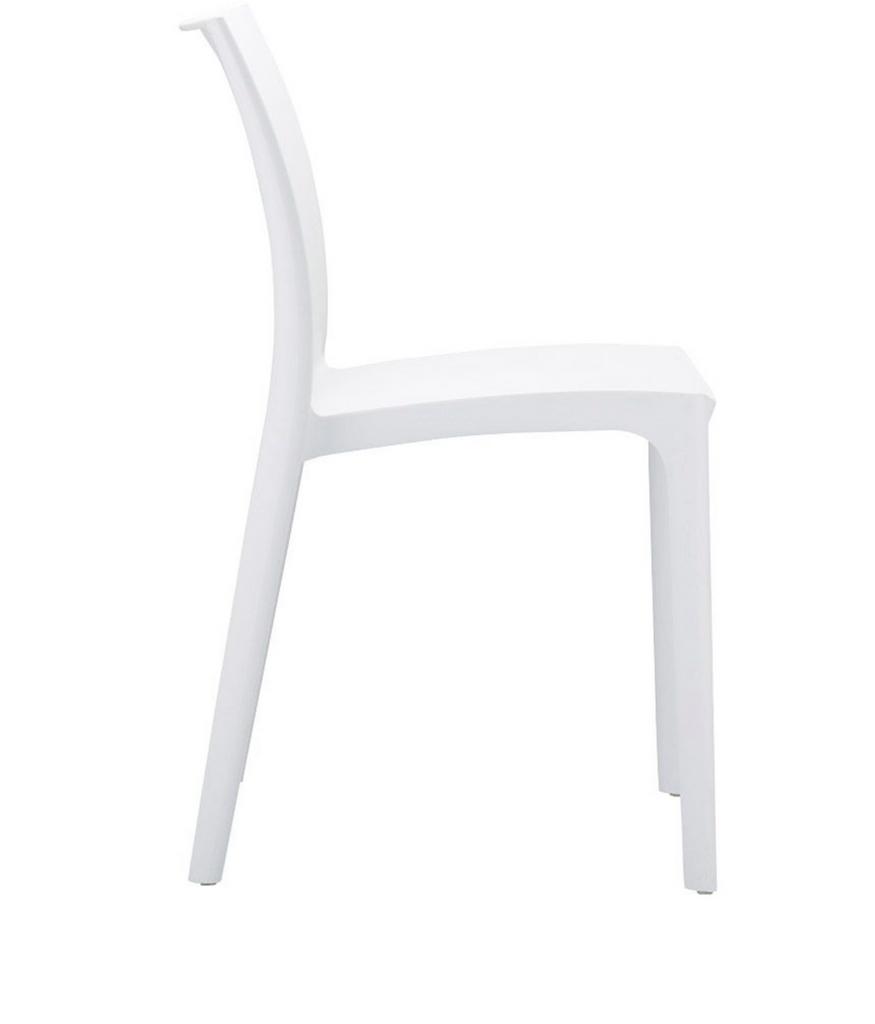 4 chaises Enzo White, Enlèvement, Comme neuf