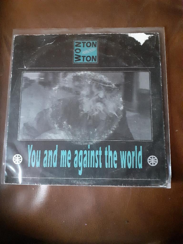 45T Won Ton Ton : You and me against the world (Belpop), Cd's en Dvd's, Ophalen of Verzenden