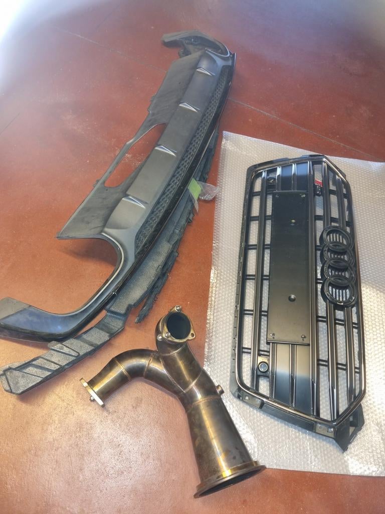 Audi S5 Grill+Achterbumper , Downpipe stage2, Auto-onderdelen, Ophalen, Audi